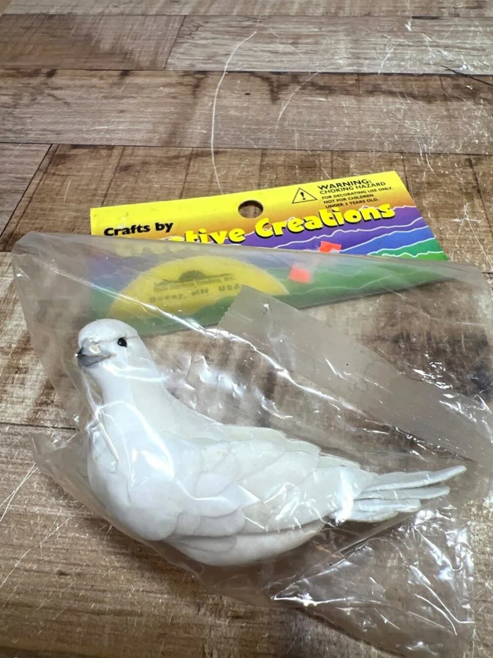 Creative Creations Decorative Paintable Dove Figurines For Crafts